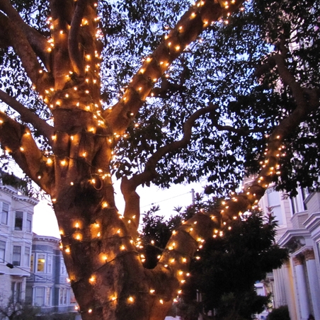 High quality  Holiday Lighting Garland 10M 100LEDs led christmas tree lights