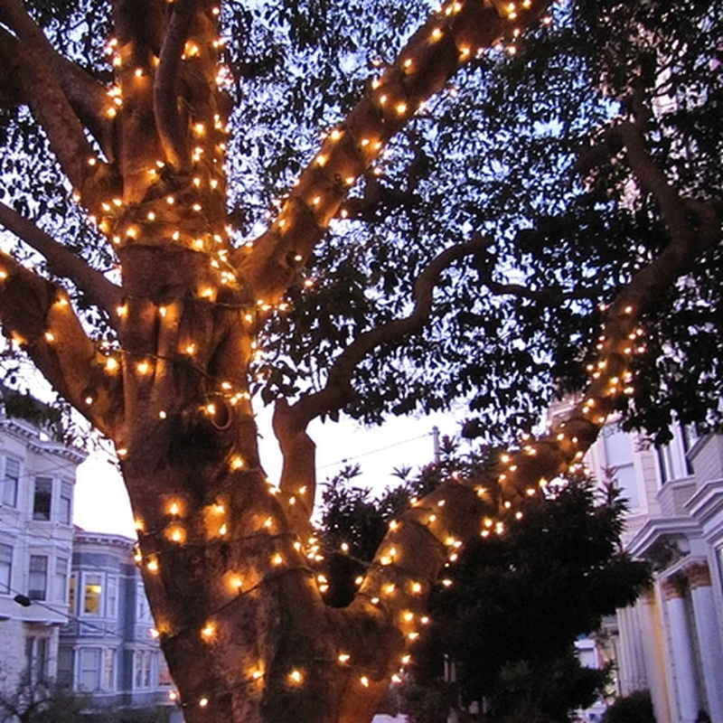 High quality  Holiday Lighting Garland 10M 100LEDs led christmas tree lights