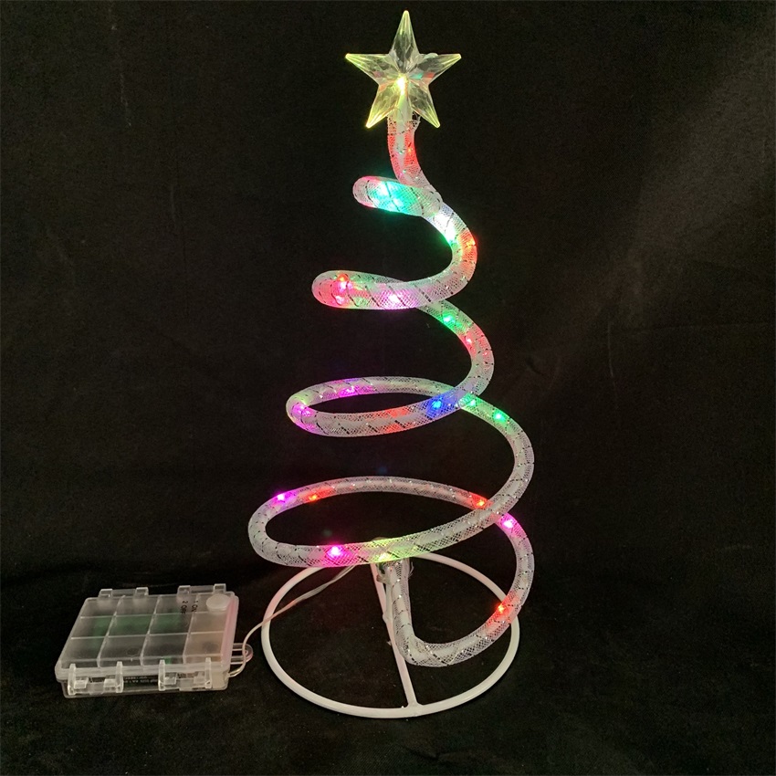 Factory direct sales custom tower around star top colorful  luminous decorative LED motif light