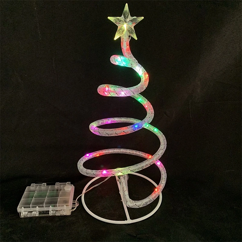 Factory direct sales custom tower around star top colorful  luminous decorative LED motif light