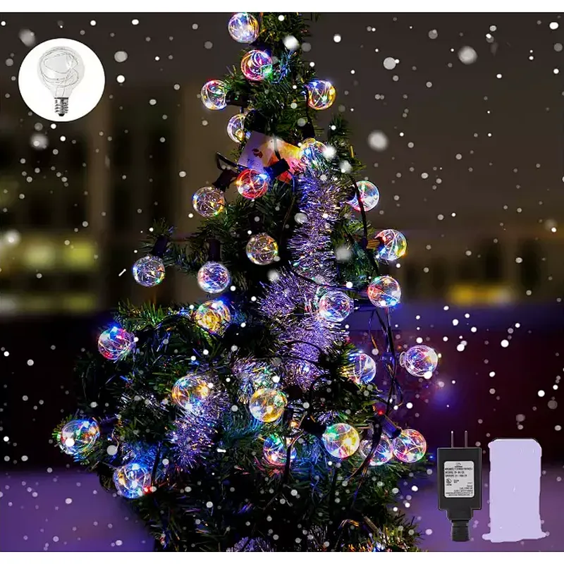 Best-selling tree  indoor Christmas Wedding Home Party Decorative New Year LED String  ball Lights Flash  Fairy Garland light