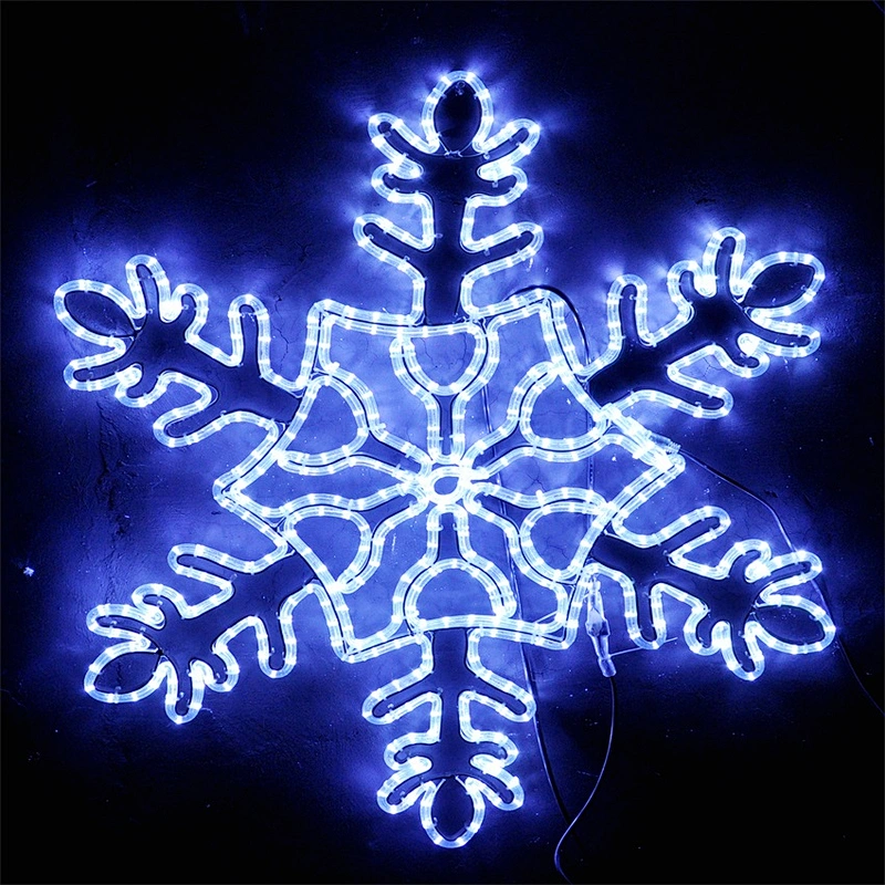 Christmas snowflake Rope Led Holiday Decoration motif light