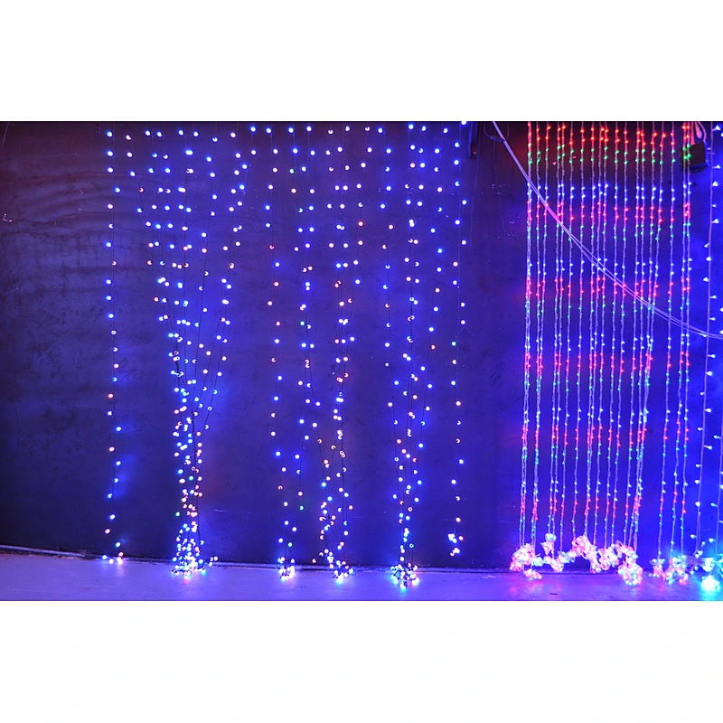 The outside patio string light   Christmas  Ambient decoration IP65  Flashing outdoor waterproof   led String Light