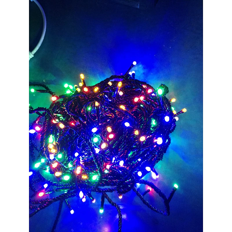 christmas  PVC led String Lights Flashing outdoor  LED String Fairy Light