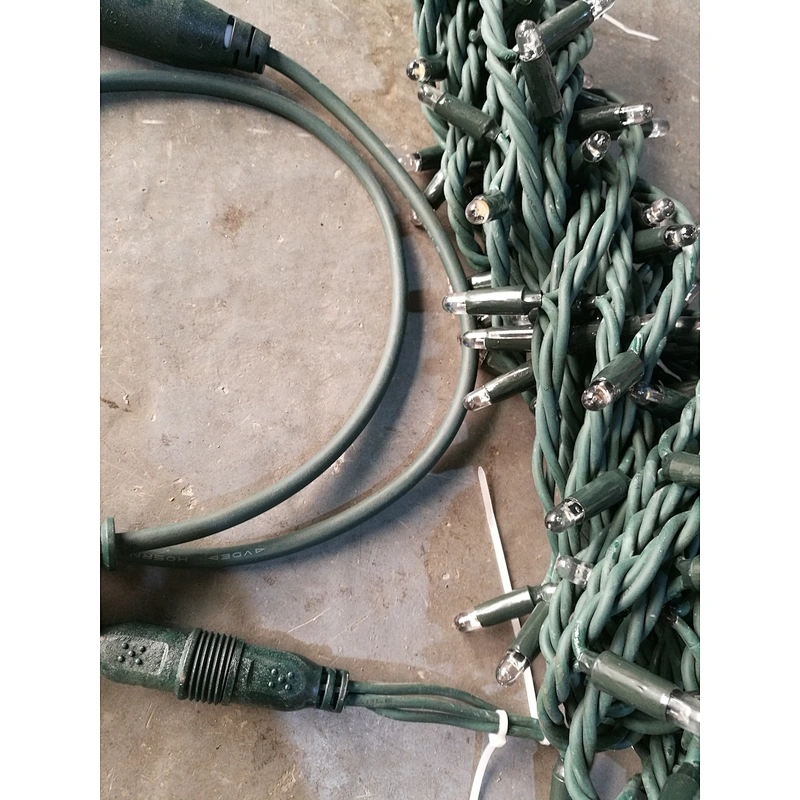 TOP 2 Wholesale  led bullet fairy string light all color lamp with flashing string light rubber garden project decoration