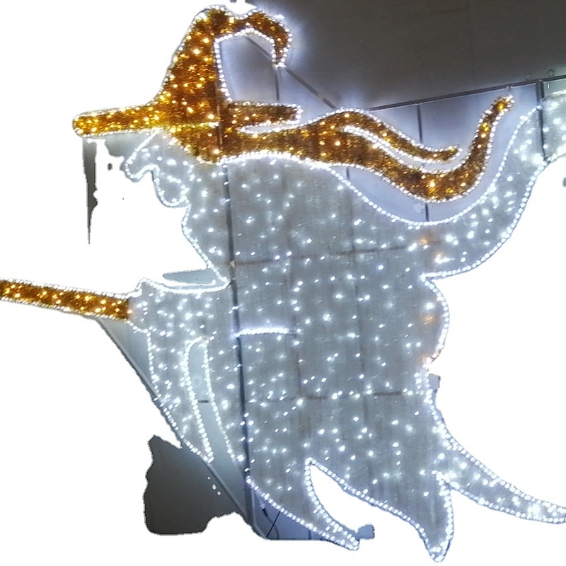 Custom CE Standard Christmas Outdoor Decoration Street  Halloween LED Motif c