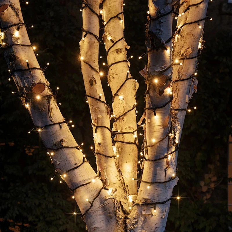 High quality  Holiday Lighting Garland 10M 100LEDs led christmas tree lights