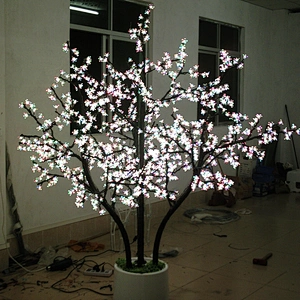 Beautiful LED artificial tree light holiday time christmas willow tree light