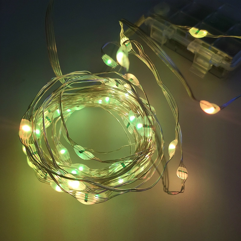 LED copper wire string lights for home decoration