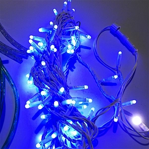 CE ROHS christmas light string black wire cheap christmas tree lights fairy light