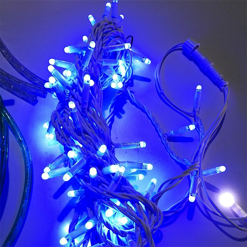 CE ROHS christmas light string black wire cheap christmas tree lights fairy light