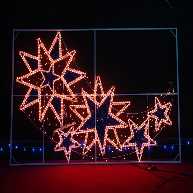 Led street light Snowflake motif light LED Christmas motif light