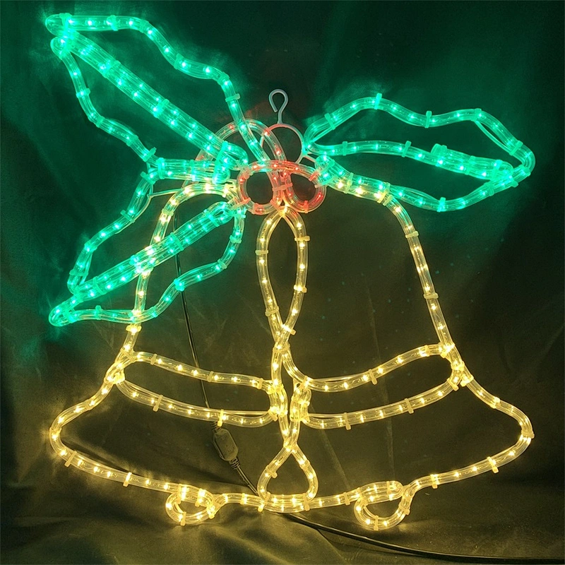 3D swan motif light 2 meter height LED Christmas motif light