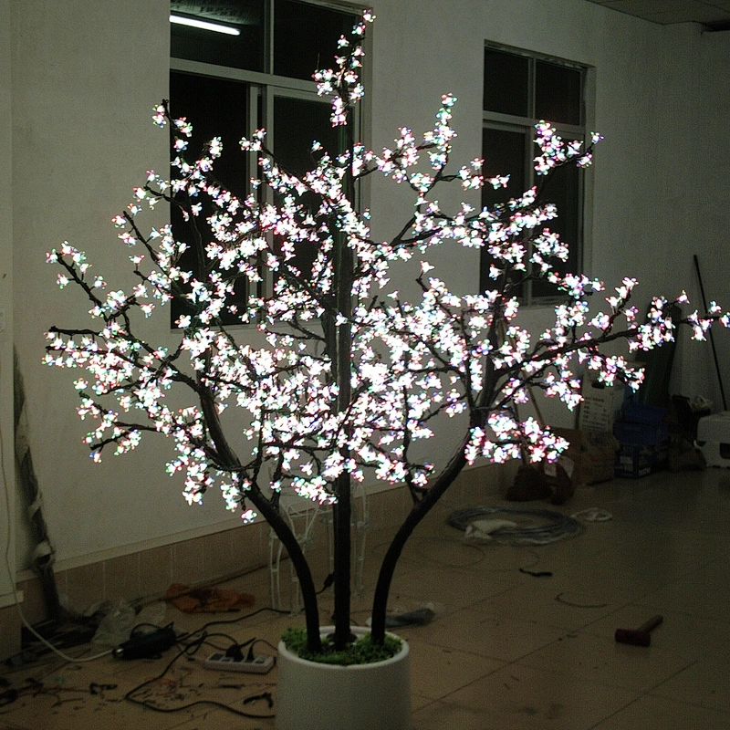 Wholesale  LED Cherry Blossom Tree Light for Wedding Event Decoration Outdoor LED Tree Lights