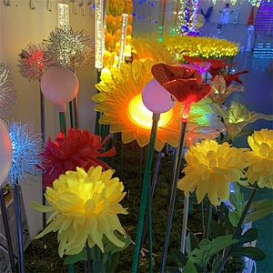 STARKING Led luminous Flicker artificial wheat ear lamp Grain Lamp Garden Landscape Courtyard decor waterproof light
