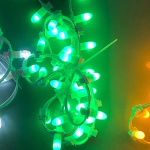 High quality wholesale Christmas Wedding  Decorative New Year LED String Lights Flash Curtain Icicle Fairy Garland light