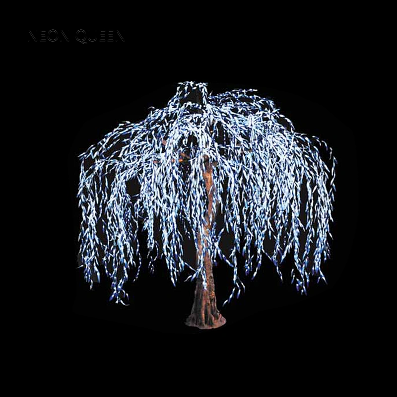 artificial led tree light Ornamental copper wire flex gold color indoor decoration Festival decoration high simulated artificial led tree light
