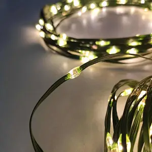 Hot sale cheap Christmas Decoration RGB Led Copper Fairy Light Copper Wire Led String Light