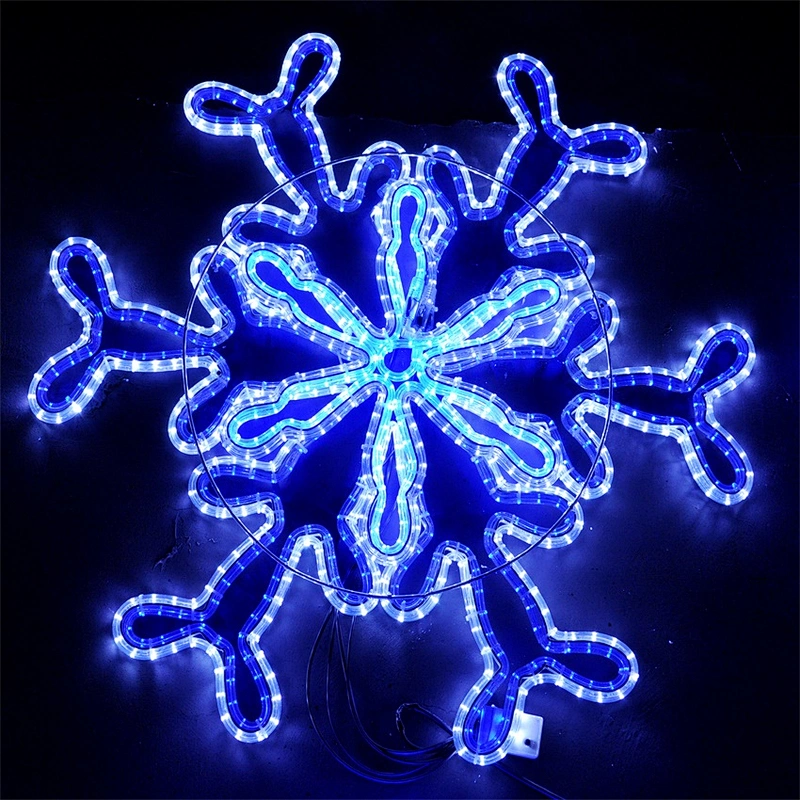2021 hot sale 103*99 cm 2D snowflake motif light