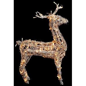 3D best-selling Factory direct wholesale Christmas outdoor waterproof landscape decoration  all kinds of deer led motif light