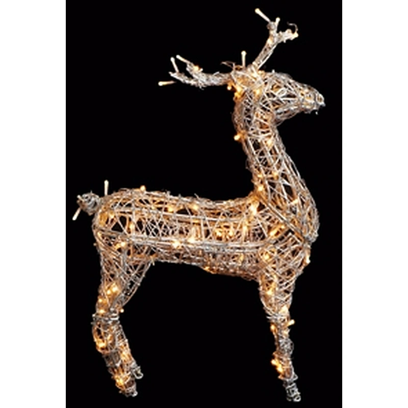 3D best-selling Factory direct wholesale Christmas outdoor waterproof landscape decoration  all kinds of deer led motif light