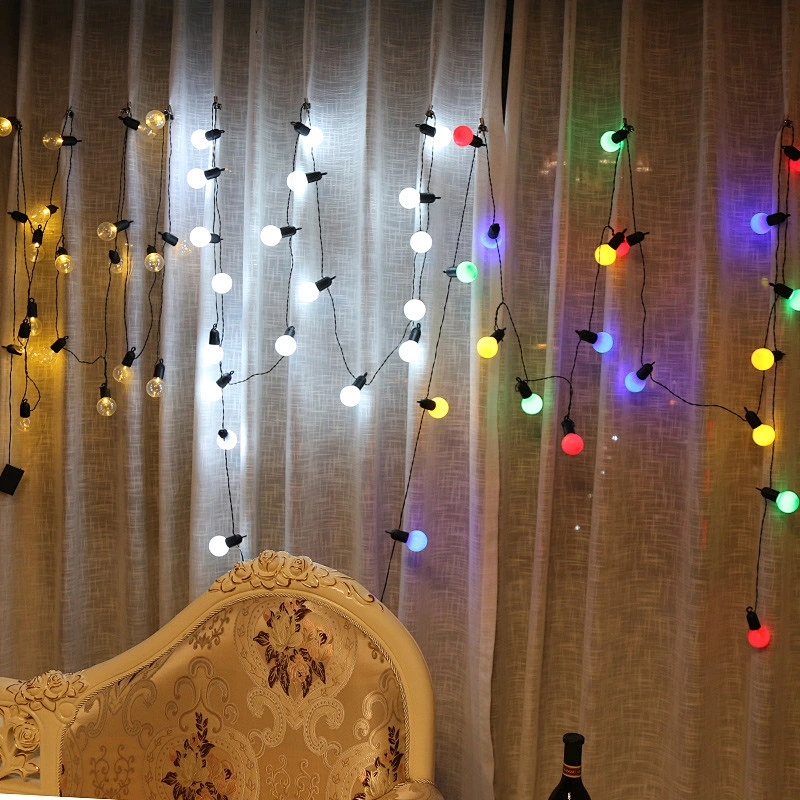 Christmas Wedding Home Party Decorative New Year LED String  ball Lights Flash  Fairy Garland light