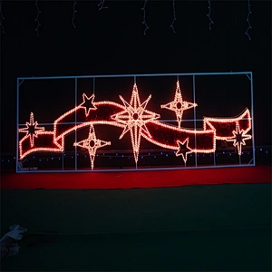 Outdoor waterproof Large-scale engineering landscape  holiday   Christmas Commercial Decorations   Motif Led Street Light