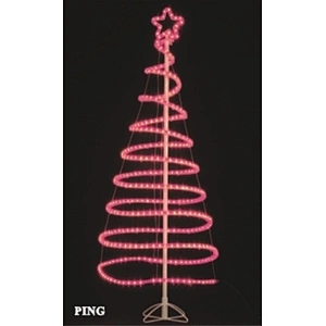 Factory direct sales custom tower around star top colorful  luminous decorative LED motif light