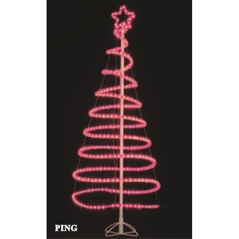 Factory direct sales custom tower around star top colorful  luminous decorative LED motif light