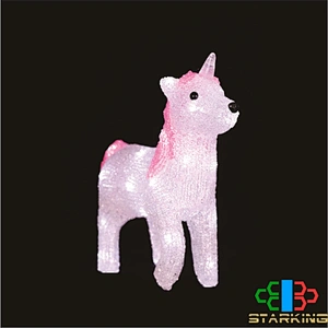 3D festival Christmas decorations custom color hollowing out ornament scurpture small house  LED motif light