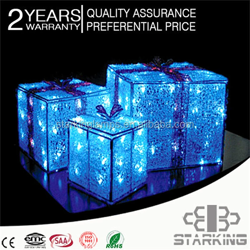 christmas holiday outdoor  colorful commercial project  square street  led decorative motif   lighting
