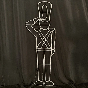 High quality 200cm height soldier 2D motif light