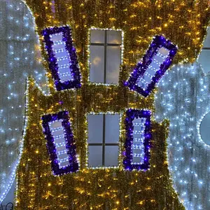 New products Outdoor  all Saint's day  Decoration 2d motif Lights custom-made design