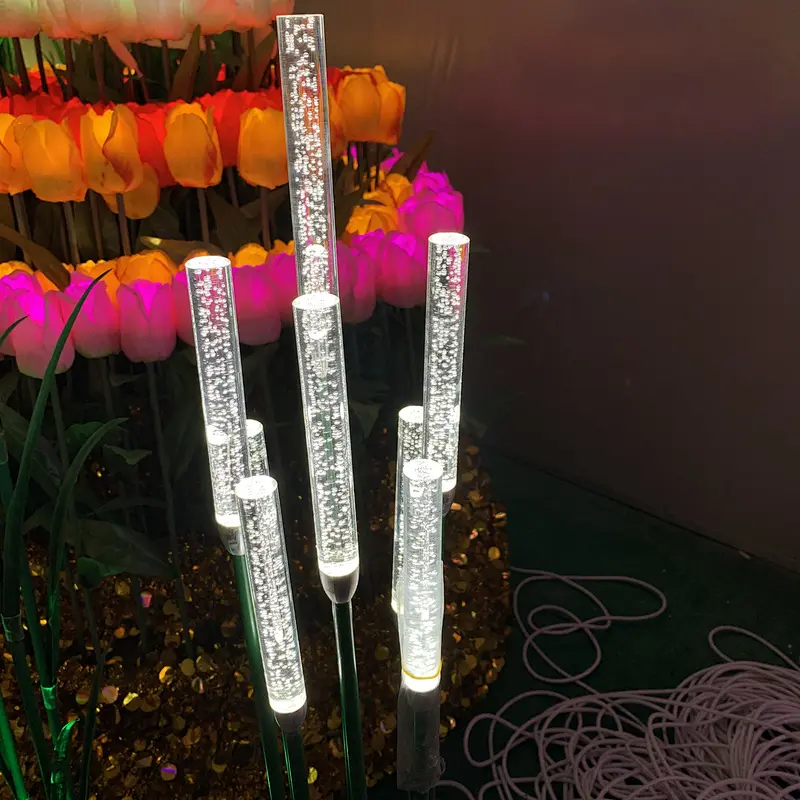 StarKing white Acrylic Rods led garden light theme park outdoor decoration light