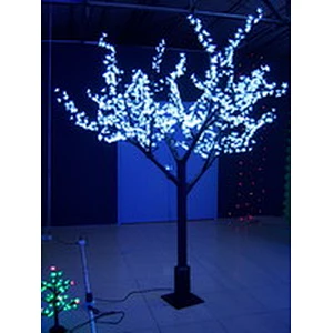 LED TRANSPARENT PVC  COVER AND IRON BRANCH TREE LIGHT CHERRY BLOSSOM OUTDOOR LIGHTING TREE