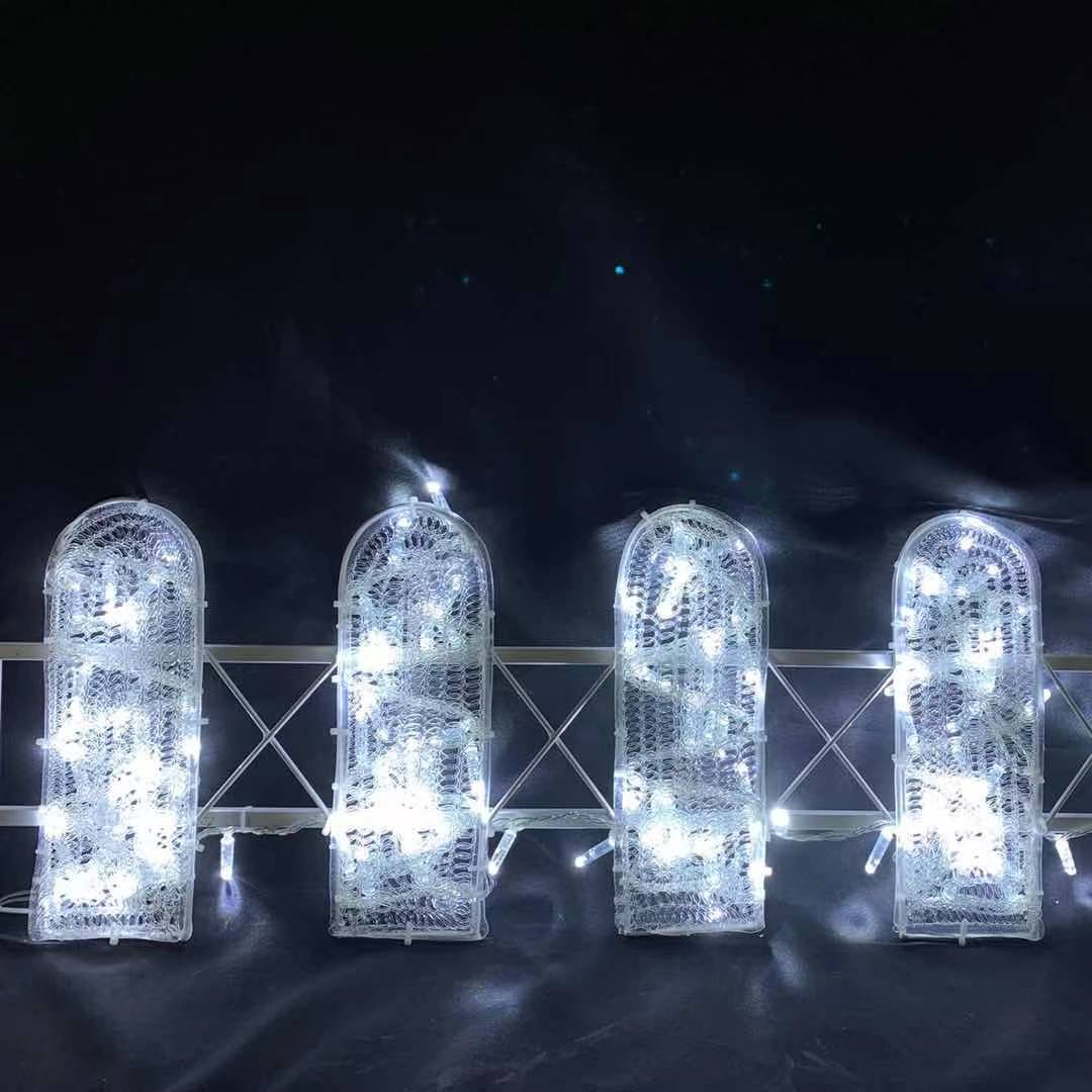 2021 hot sale 100cm fence motif light for outdoor garden park decoration light