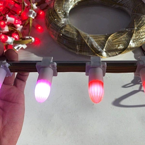 High quality wholesale Christmas Wedding  Decorative New Year LED String Lights Flash Curtain Icicle Fairy Garland light