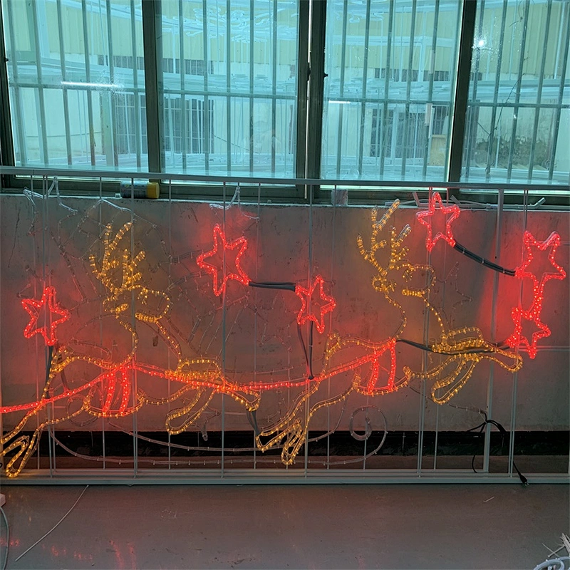 StarKing 2D motif light  ski car motif light for Christmas theme party decoration light