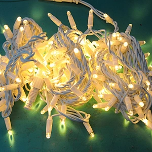 Outdoor IP68 Color Changing Led Christmas Lights Quantity Luminous Lamp Technology Customized PVC Rgb Power Style Controller Smd
