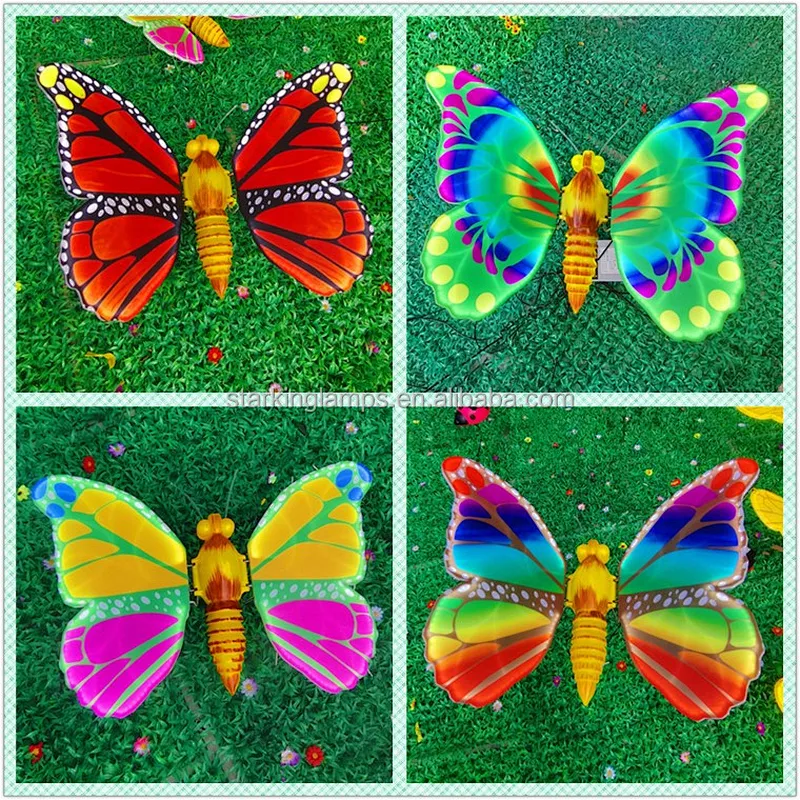 Outdoor waterproof Simulation luminous Little bee   ground Park Landscape Courtyard ornament Decoration wholesale Led  Light