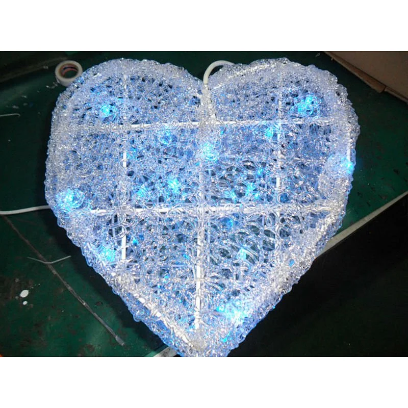 3D The national flag festival Christmas decorations ornament scurpture Christmas  bell eposy  LED motif light