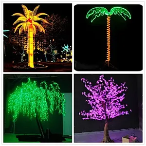 Artificial Brown Twig Branch with Fairy Lights Lighted Willow  for Christmas Easter led artificial  tree light