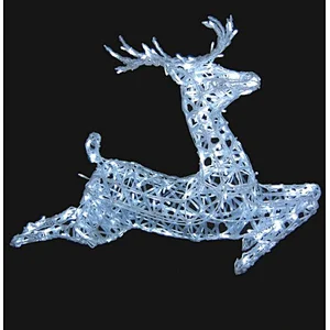 3D best-selling Factory direct wholesale Christmas outdoor waterproof landscape decoration  all kinds of deer led motif light