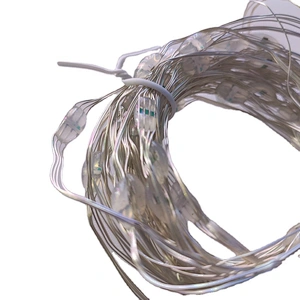 10m 100LED Copper Wire String Lights for Christmas Wedding Party Powered By 3 AA Battery