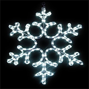 Christmas snowflake Rope Led Holiday Decoration motif light