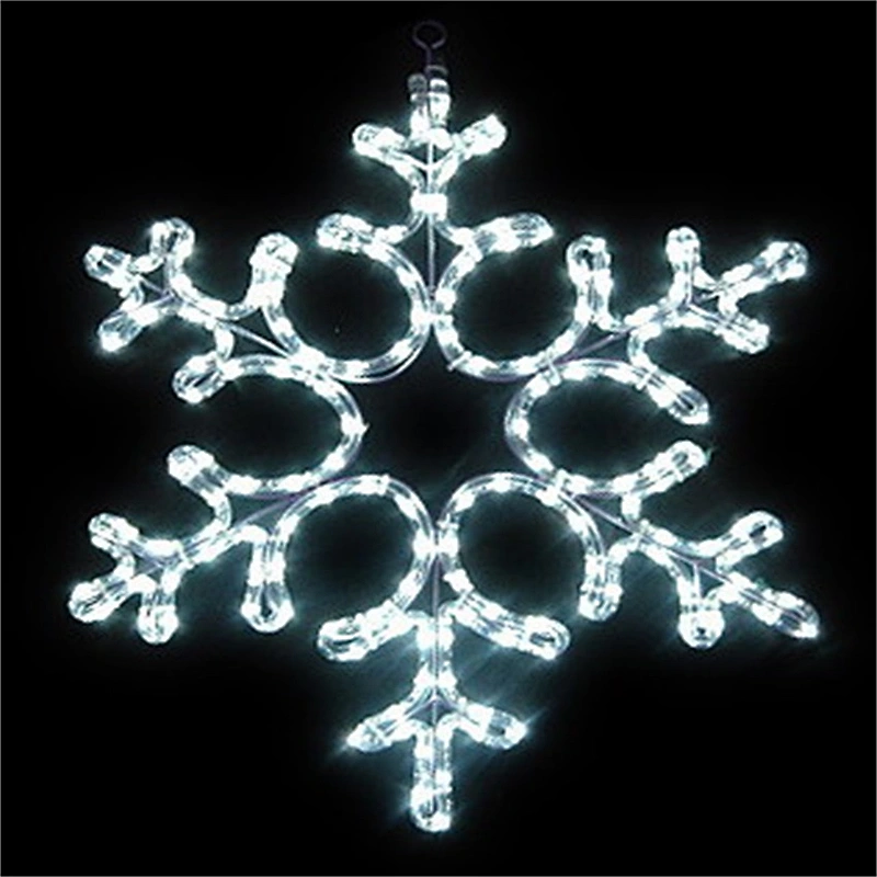 Christmas snowflake Rope Led Holiday Decoration motif light