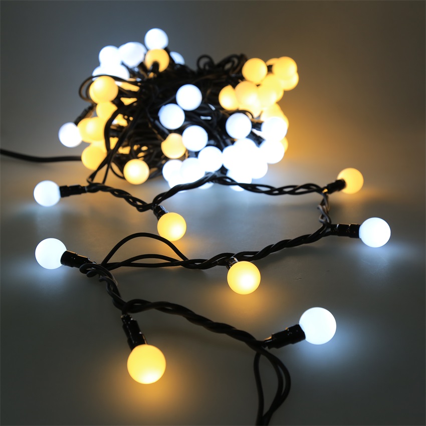 Factory supplier LED ball String Light 10m100leds LED string light for outdoor decoration