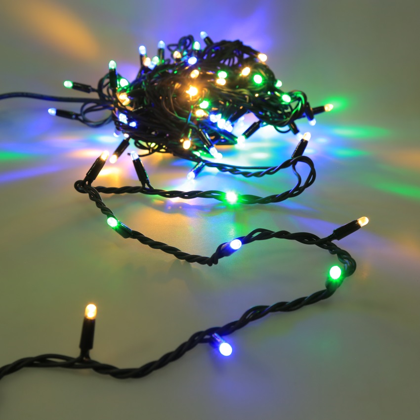 Outdoor or ourdoor twinkle Christmas tree string lights 100 leds string lights copper wire led Christmas fairy twinkling decorative light