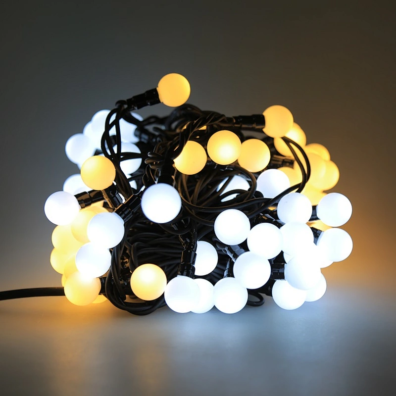 Factory supplier LED ball String Light 10m100leds LED string light for outdoor decoration