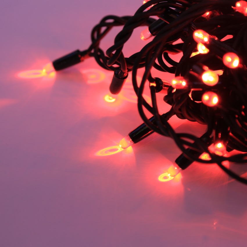 Outdoor indoor christmas light PVC cable warm white led lamp with flashing string light fairy garden light decoration